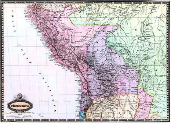mapa de bolivia con litoral 02